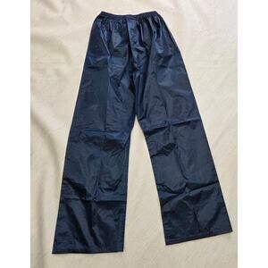 McCordick Navy Blue Woman's Rain Pants Size Small Elastic Waist